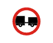 interzis autovehiculelor cu remorca